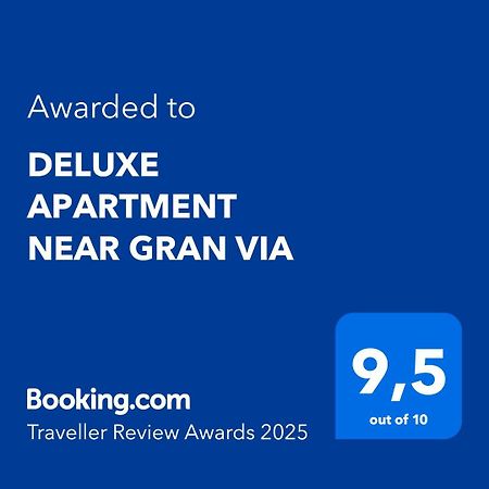 Deluxe Apartment Near Gran Via Madrid Eksteriør billede